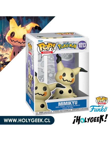 Funko Pop! del Pokémon Mimikyu, con su característico disfraz