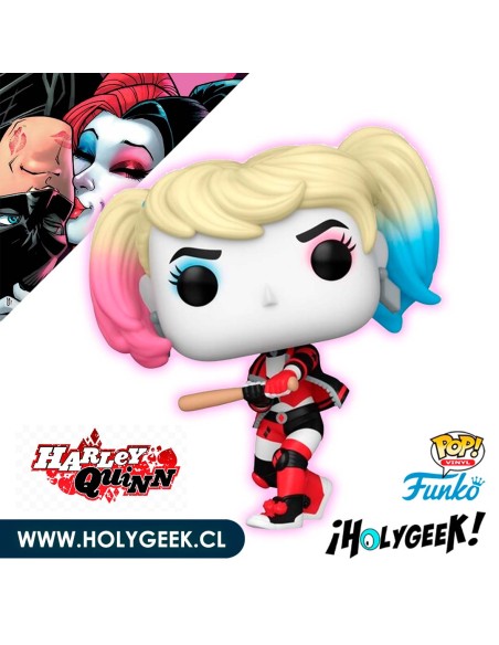 FUNKO POP! HEROES: DC- HARLEY W/ BAT 451