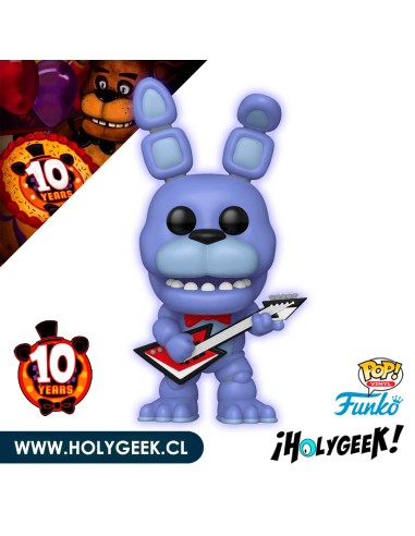 Funko Pop! de Bonnie, el conejo animatrónico del videojuego Five Nights at Freddy's