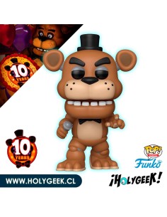 Funko Pop! de Freddy Fazbear, el animatrónico oso de Five Nights at Freddy's,
