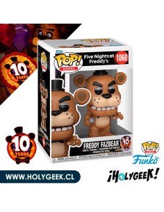 Funko Pop! de Freddy Fazbear, el animatrónico oso de Five Nights at Freddy's, 2