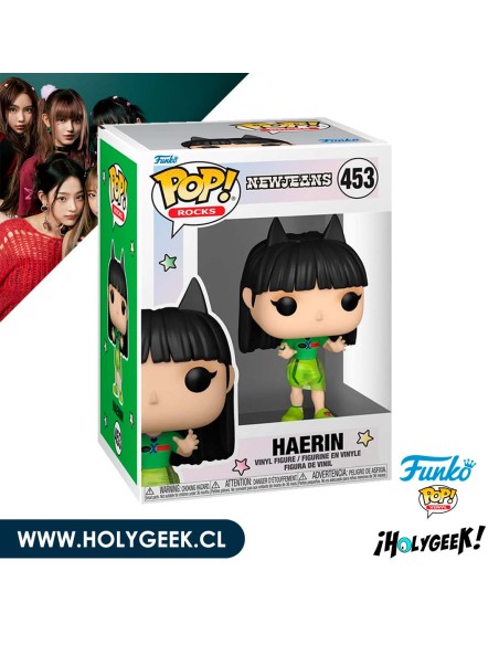 Funko Pop! de Haerin, integrante del grupo de K-Pop NewJeans