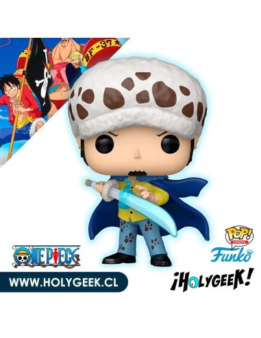figura de vinilo Funko Pop! de Trafalgar Law (Anesthesia) del anime One Piece
