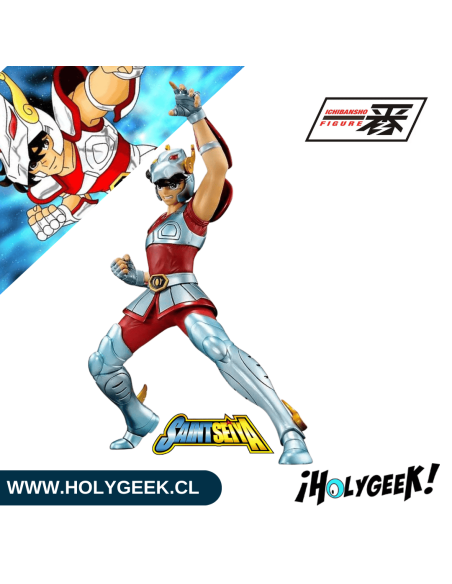 Ichibansho de Seiya de Pegaso con su armadura
