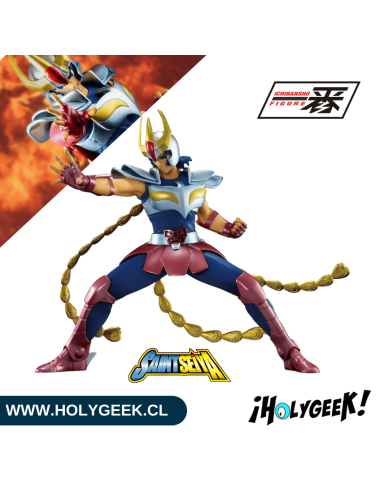 figura de anime Ichibansho de Ikki de Fénix de Saint Seiya, con su armadura