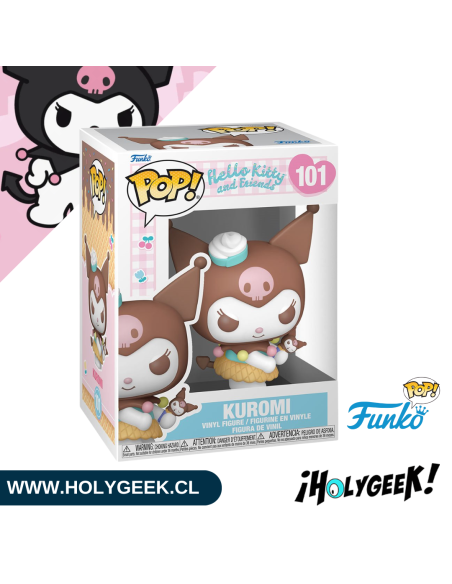 Funko Pop! Hello Kitty and Friends – Kuromi (Ice Cream) 101