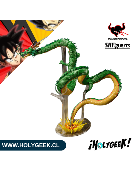 Shenron de Dragon Ball Z, en pose imponente.