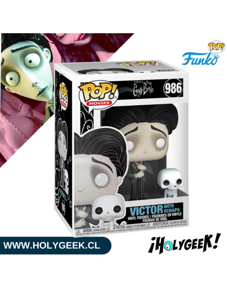 Pop! Victor con Scraps #986 de Corpse Brid