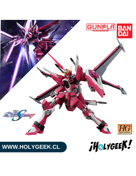Figura articulada para armar sin pintura ni pegamento. Ideal para fans de Gundam SEED Destiny y modelismo japonés.