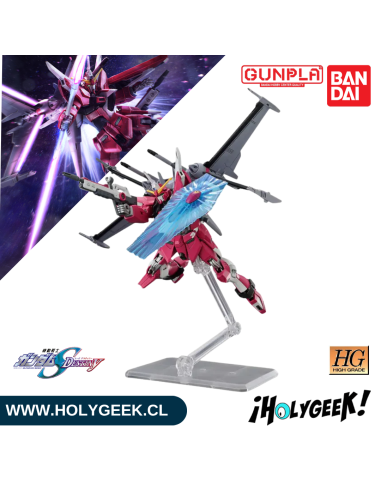 Figura articulada para armar sin pintura ni pegamento. Ideal para fans de Gundam SEED Destiny y modelismo japonés.