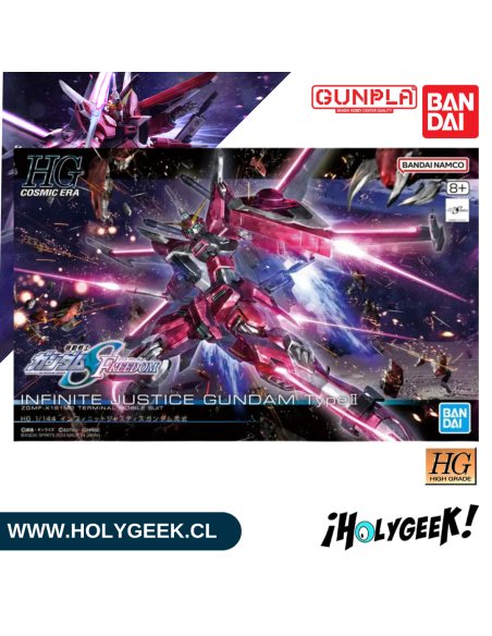 Figura articulada para armar sin pintura ni pegamento. Ideal para fans de Gundam SEED Destiny y modelismo japonés.