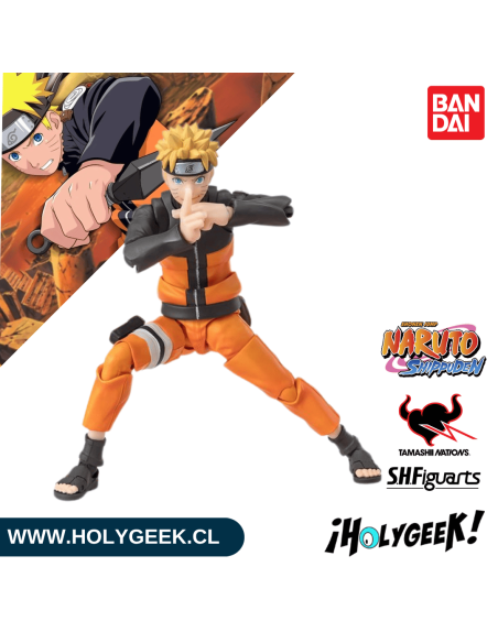Figura articulada Naruto Uzumaki Narutop99 Edition con múltiples accesorios y rostros intercambiables.