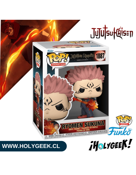 FUNKO POP JUJUTSU KAISEN SUKUNA (FIRE ARROW) 1887