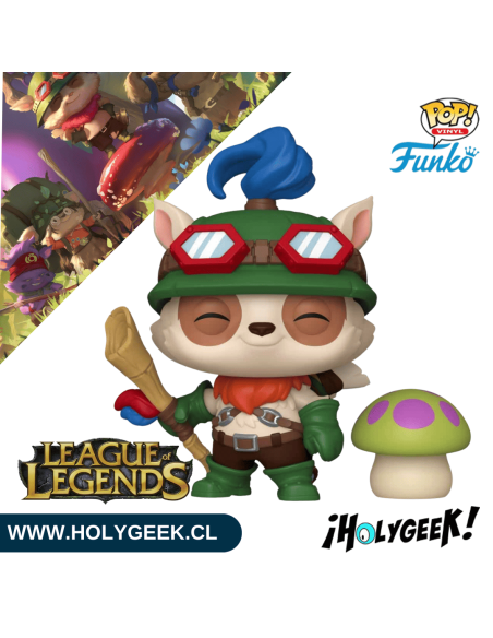 Funko Pop! Games – League of Legends: Teemo w/Shroom 1138
