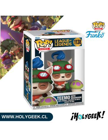 Funko Pop! Games – League of Legends: Teemo w/Shroom 1138