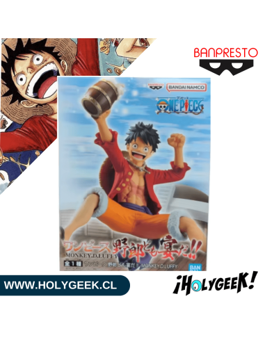 Banpresto Monkey D. Luffy W/ Cerveza