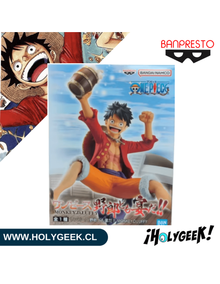Banpresto Monkey D. Luffy W/ Cerveza