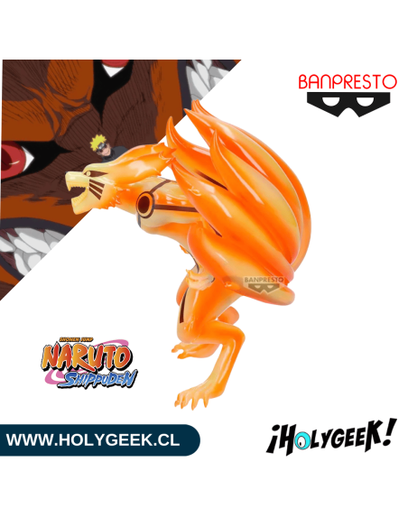 Banpresto Naruto Kurama zorro de nueve colas