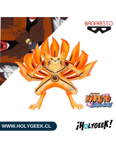 Banpresto Naruto Kurama zorro de nueve colas