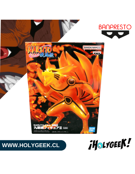 Banpresto Naruto Kurama zorro de nueve colas