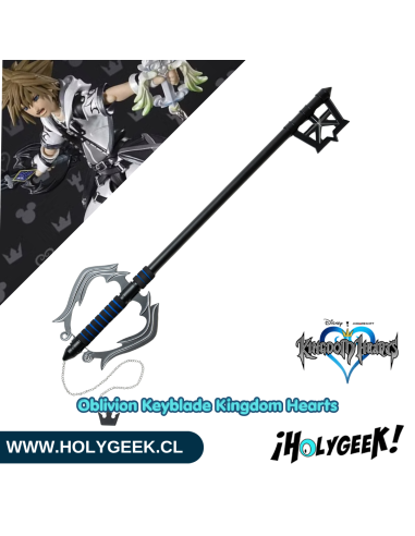 Réplica Oblivion Keyblade (Kingdom Hearts) Metal / Acero de Carbono