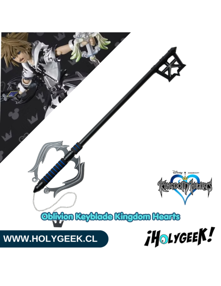 Réplica Oblivion Keyblade (Kingdom Hearts) Metal / Acero de Carbono