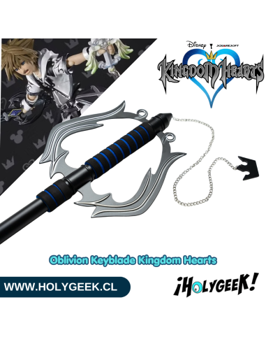Réplica Oblivion Keyblade (Kingdom Hearts) Metal / Acero de Carbono
