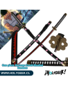 Réplica Shusui de Roronoa Zoro (One Piece) Espada de Bambú