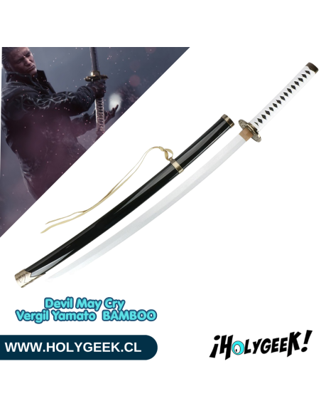 Réplica Yamato Vergil (Devil May Cry) Espada de Bambú