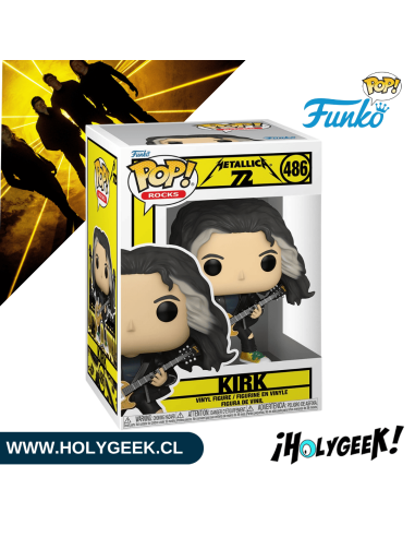 Funko Pop! Rocks: Metallica - Kirk Hammett (72 Seasons) 486