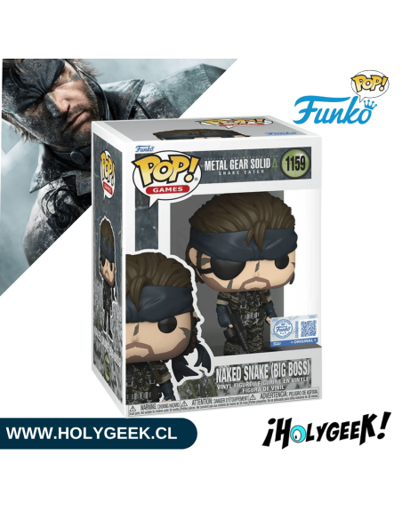 Funko Pop! Games número 1159 de Naked Snake (Big Boss) de Metal Gear Solid