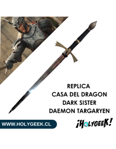 Réplica Espada Dark Sister (House of the Dragon) Acero de Carbono