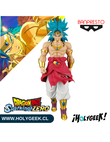 Figura Dragon Ball Z Solid Edge Works - Broly | Banpresto Original HolyGeek