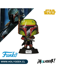 Funko Pop Boba Fett Retro 769 mostrando su diseño vintage
