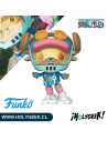 Animation One Piece Chopper (Egg) #2148 con traje futurista y base de vapor,