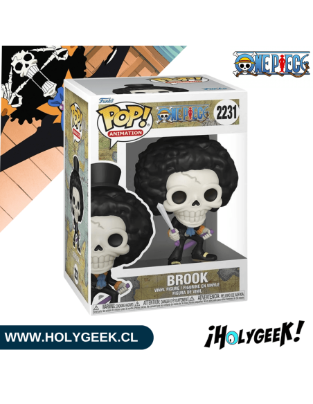 Funko Pop! Brook 2231 – One Piece Animation Refresh