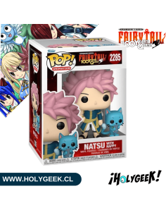 Natsu y Happy mostrando los detalles de su diseño y vestimenta de la secuela. 2