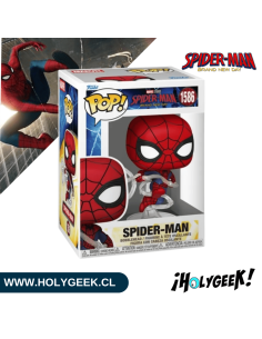 Spider-Man mostrando los detalles de su clásico traje rojo y azul con diseño dinámico. 2