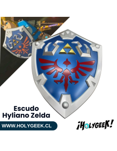 Replica Escudo Hyliano Zelda Metal | Decoración y Cosplay 2