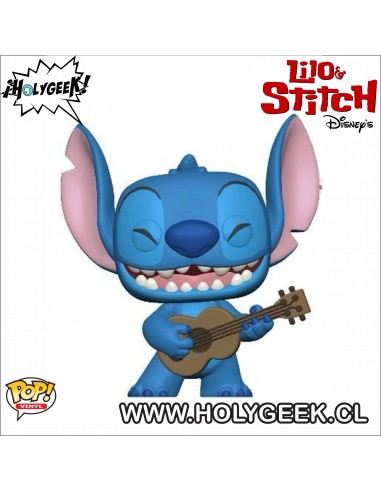 Funko Pop! Disney: Lilo & Stitch -  Stitch W/ Ukelele 1044