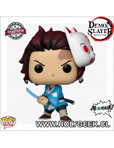 Funko Pop! Animation: Demon Slayer- Tanjiro con Mascara 867