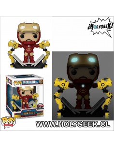 Funko POP Deluxe: IM2- Iron Man Mark IV w/Gantry (GW) 905 2