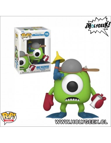 Funko Pop! Disney: Monsters Inc  Mike W/Mitts 20th Anniversary 1155