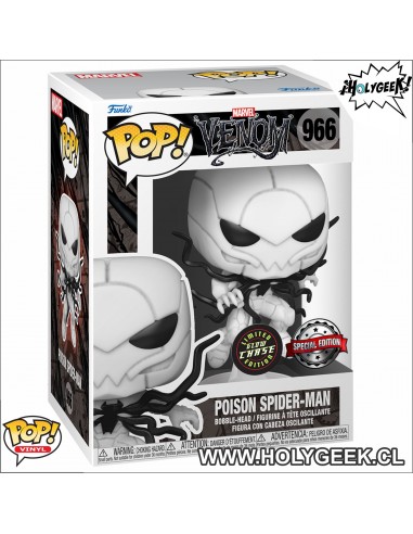 Funko Marvel: Poison Spider-Man Glow in the Dark CHASE ver  Special Edition 966