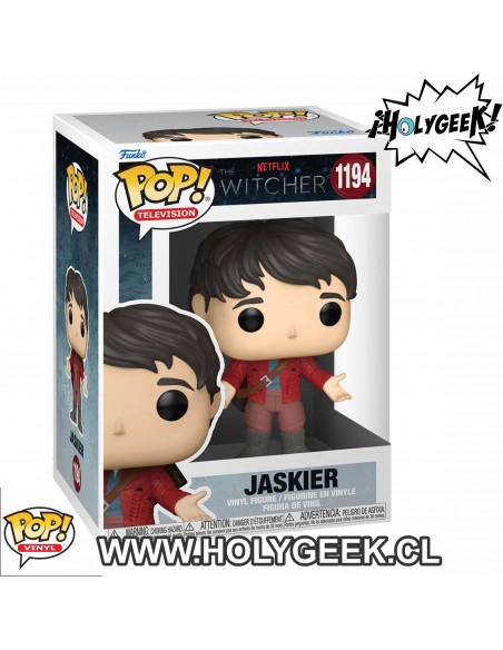Funko Pop! Television NETFLIX: Witcher- Jaskier (Red Outfit)