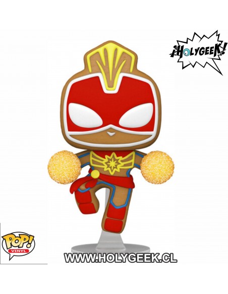 Funko Pop! MARVEL: Holiday- Captain Marvel