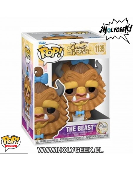 Funko Pop! Disney: Beauty & Beast- Beast W/Curls