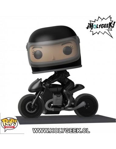 Funko POP - Movies - The Batman Selina Kyle on Motorcycle Deluxe