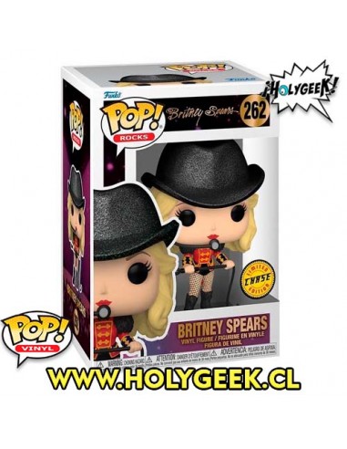Funko Pop! Rocks: Britney Spears- Circus 262 CHASE VER.