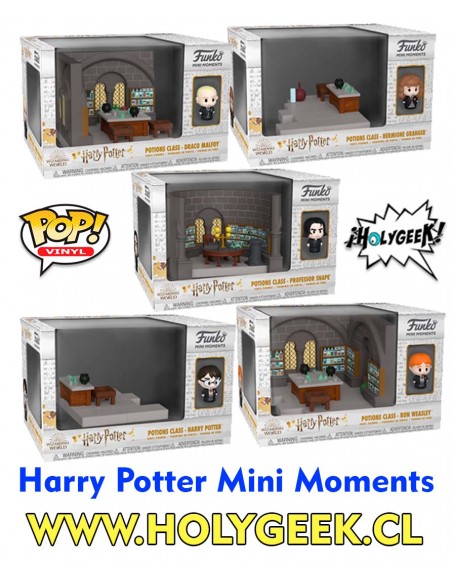 FUNKO POP! Harry Potter Mini Moments Professor Snape Mini-Figure Diorama Playset Potions Class